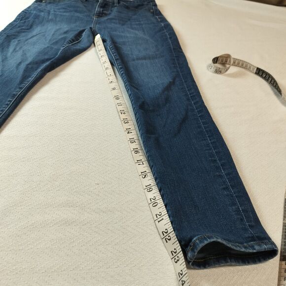 Women's LOFT High Waist Skinny Ankle Jeans. Size 8. 29" - Picture 3 of 7